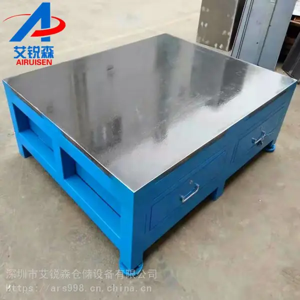 定做车间钢板工作台-铁板工作台-装配钢板操作台