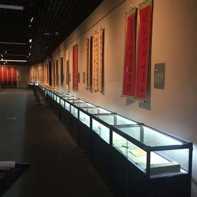 衢州标准展位主场搭建,服务台搭建,画展展板搭建
