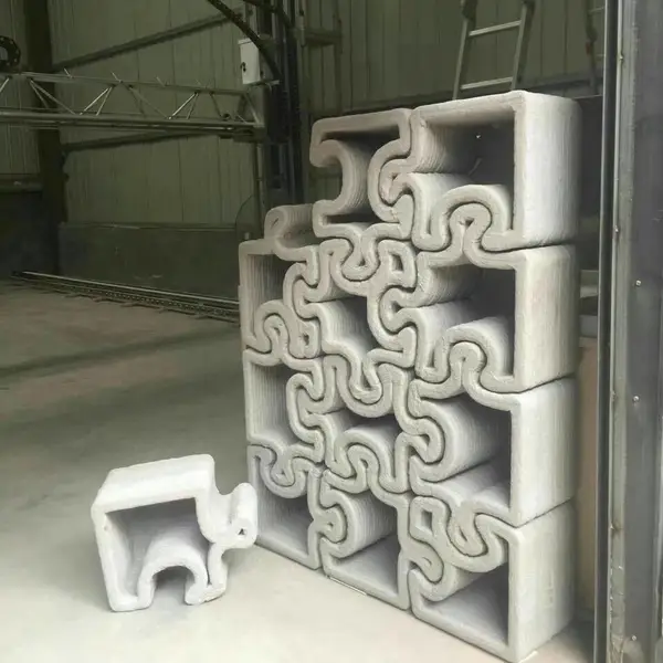 太空灰供应智慧型高科技3D打印公路护坡智能设备