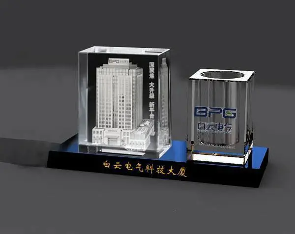 水晶楼模定制,水晶模型沙盘定制,广州水晶工艺品工厂,大厦大楼竣工仪式纪念品,商场开业礼品,水晶礼品