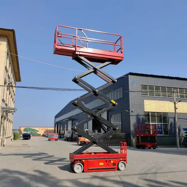 自行走升降机 电动液压剪叉高空作业平台车 移动登高剪刀车