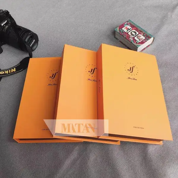 高端色卡样品盒定制 长方形纸盒厂家设计印刷制作礼品包装盒
