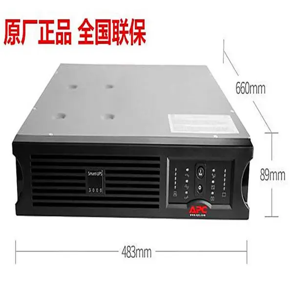 APC施耐德UPS电源SURT20KUXICH机架式20KVA输出功率18KW延时配置