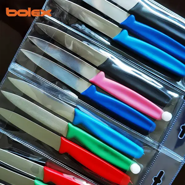 CHEFS PARING PARER KNIFE 削皮刀厨师西厨酒店专用 HACCP彩色柄削皮刀水果刀厨房用品