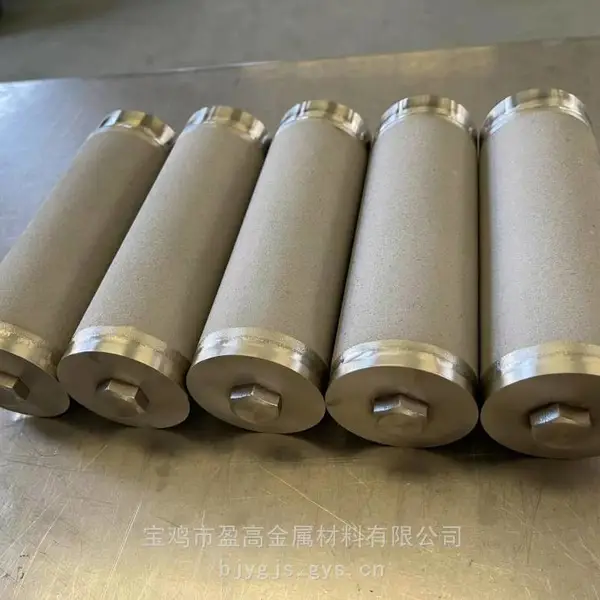 氧气过滤器耐氯离子镍基合金蒙乃尔400粉末烧结管