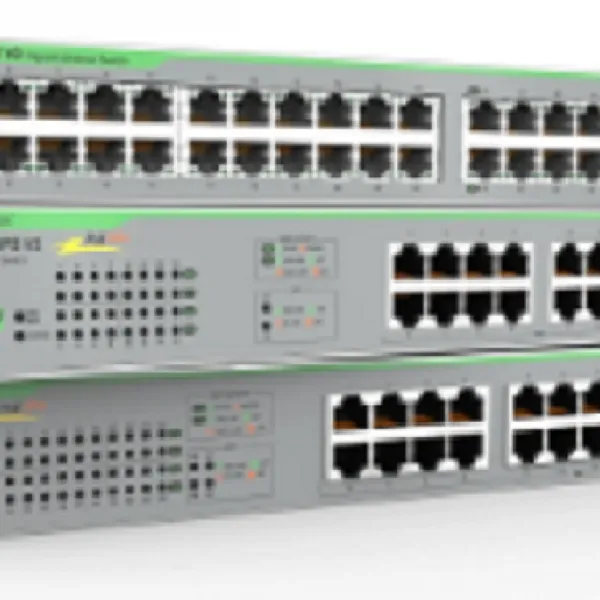 Allied Telesyn AT-GS950/10PS V2 AT-FS980M/9PS WebSmart网络交换机