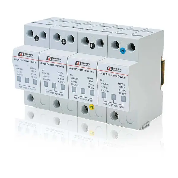 HMTU1-C40/3-320 泄流型浪涌保护器 配电接线图纸