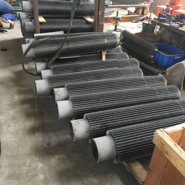 船用锅炉针形管换热器,销钉管焊机,直径32-168毫米钉头管,针形管