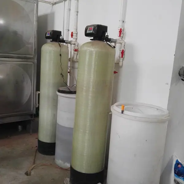 郸城供应8吨全自动钠离子软化器-单阀单罐软水机