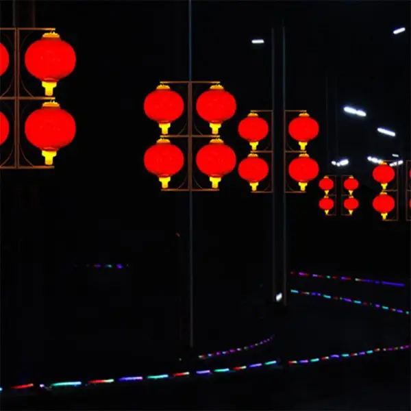 LED250W芯鹏达中国结灯公园店面小区照明灯XPD-ZGJ218