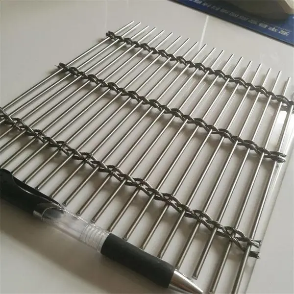 装饰铜丝网格隔断网 枣红色屏风网 古铜做旧网造型网 扁丝轧花网