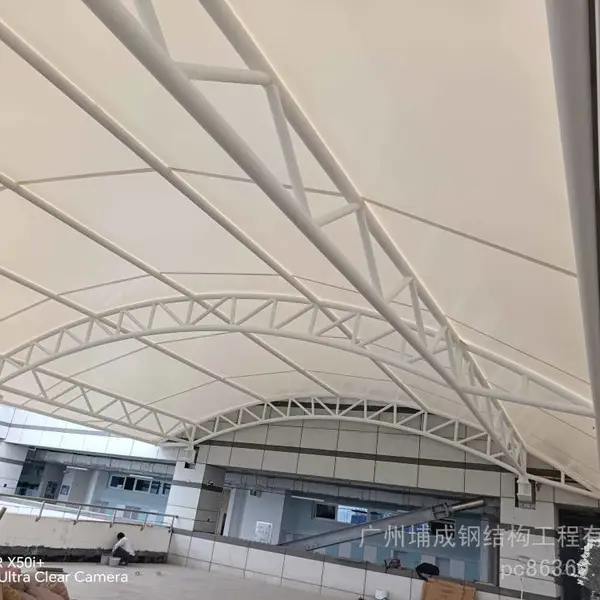 做学校操场篮球场加建膜结构顶棚,羽毛球场膜材膜结构屋盖大雨棚设计、建造