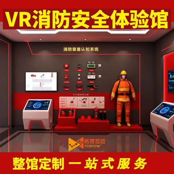 vr火场逃生 居家安全演练 VR消防体验 学习VR逃生技能