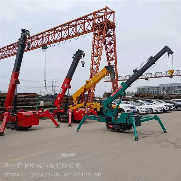 全液压钢制履带底盘蜘蛛吊 全地形遥控蜘履带吊 履带异形吊车