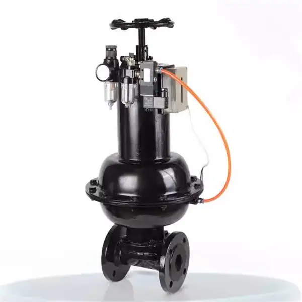 常闭气动隔膜阀 EG6B41J-16C DN350 耐强腐蚀二通式常温法兰