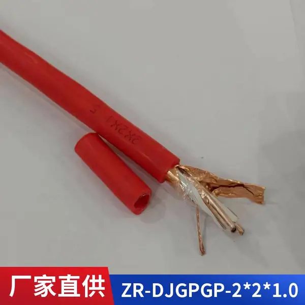 ZRC-DJGPGPR-2*3*1.0 高温计算机电缆 铜丝屏蔽提供电磁干扰防护