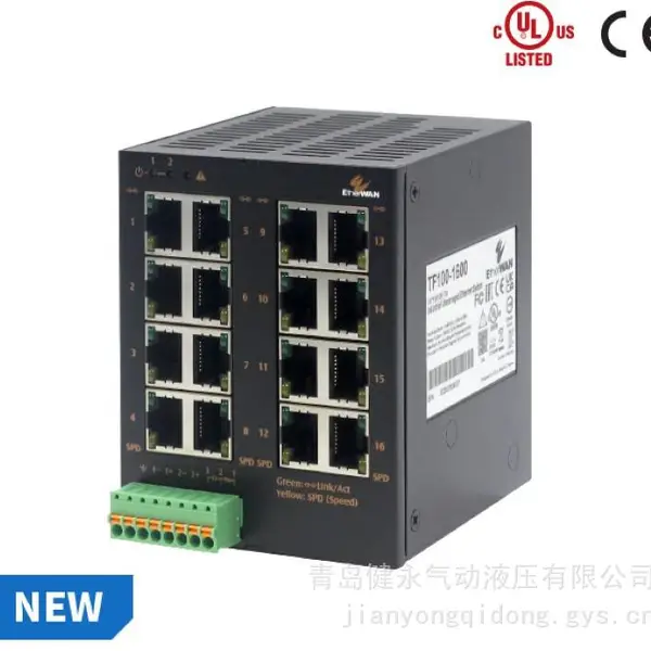 韩国三元 SAMWON?ACT IONET 16 口工业以太网交换机 TF100?1600
