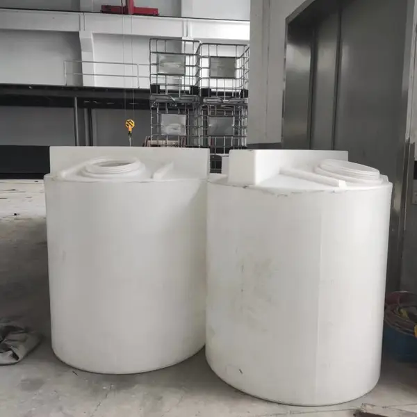 PE 滚塑加药箱1000L 污水处理 PAC/PAM 搅拌耐腐蚀溶药桶