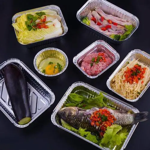 铝箔餐盒,锡纸餐盒,一次性铝箔锡纸