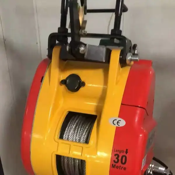 进口DUKE悬挂式DU160KG30米型钢丝绳电动葫芦/单相220V电动葫芦