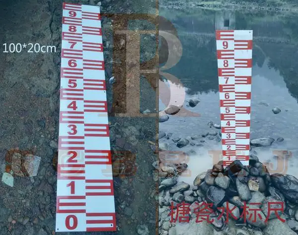 四川佰瑞科技BR-5型搪瓷水位标尺,标尺,水尺,订做标尺厂家