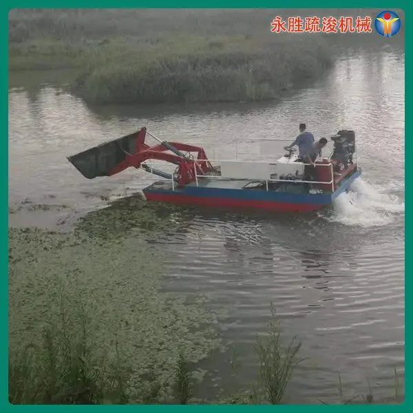 打捞船 全自动水面割草船 小型水草打捞设备 收割速度快 永胜