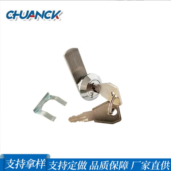厂家批发锌合金转舌锁工业工控机箱机柜转舌锁五金锁具油箱盖锁