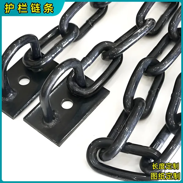 φ8mm链条 镀锌景观链 风景区护栏防护链子 Q235材质输送链