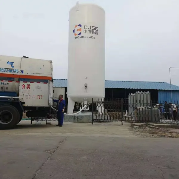 低温储罐结构图 中杰特装30立方液氧罐 液氮罐 二氧化碳储罐 工业气体储罐厂家直销
