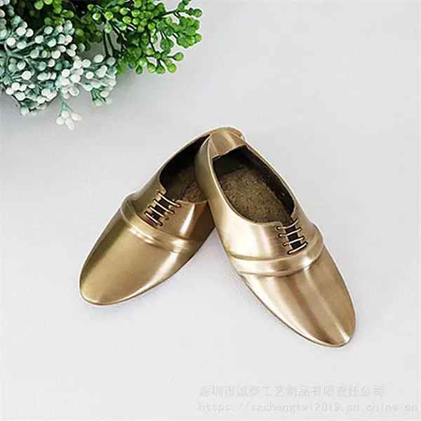 皮鞋烟灰缸,锌合金材质礼品,广东烟灰缸厂