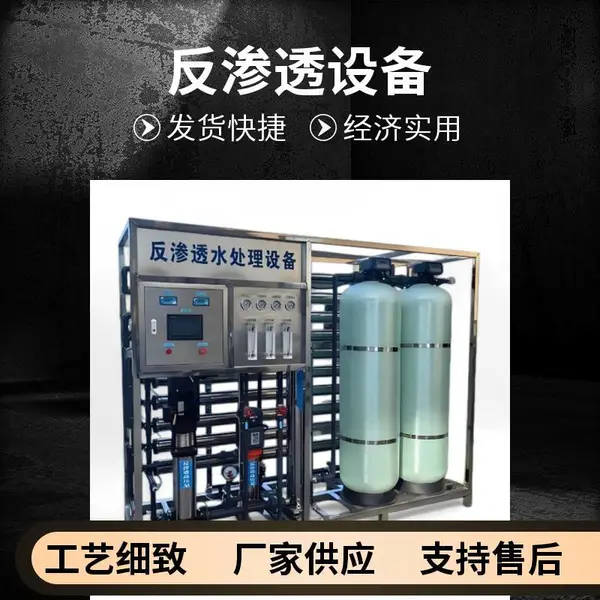 泓净 29吨工业反渗透设备 医药制药纯化水大流量设备
