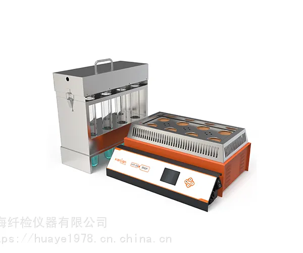 HYP-308纤检智能八孔消化炉搭配纤检的自动凯式定氮仪
