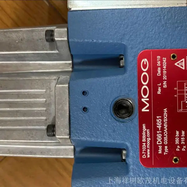 国外进口备件即询即报MOOG D661-G35JOAA6VSX2HA 伺服阀