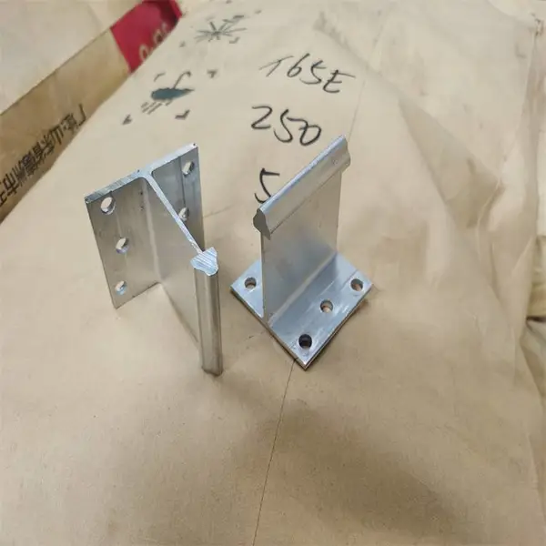 晟辉 65-400/430铝镁猛板铝合金T码 支座 高立边屋面板防风T型支架