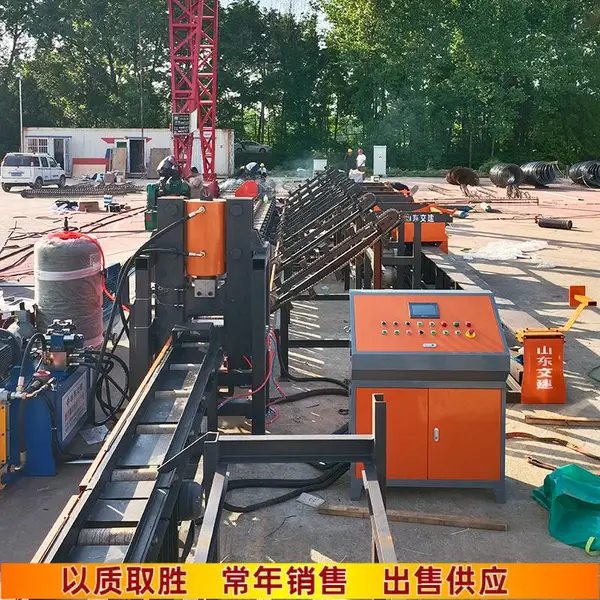 300型液压数控剪切生产线视频 全自动钢筋切断设备 自动定尺