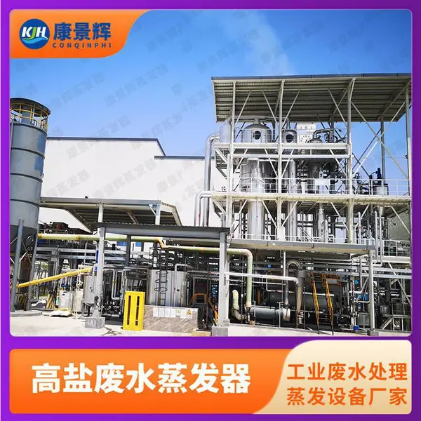 焦化厂废水处理蒸发器 多效蒸发结晶系统 低能耗防堵塞设计