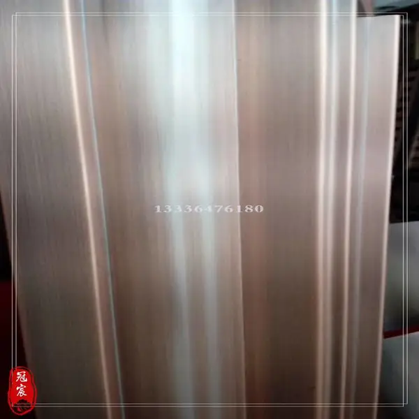 玫瑰金不锈钢线条弧形包边造型不锈钢U型金属装饰条踢脚线厂定制