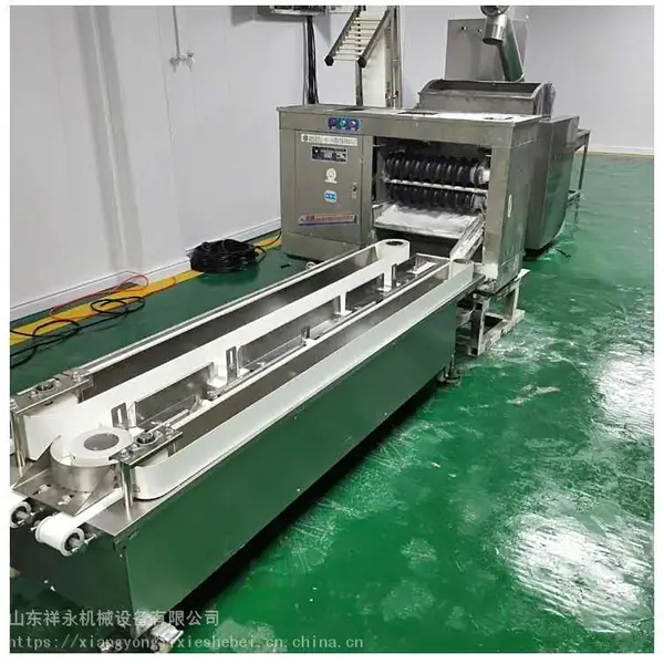 祥永馒头生产线 摆盘机馒头流水线方馒头生产线 仿手工红糖花卷 小饼