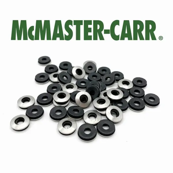 Mcmaster-carr 94709A112 18-8不锈钢 带氯丁橡胶密封垫圈组合垫片