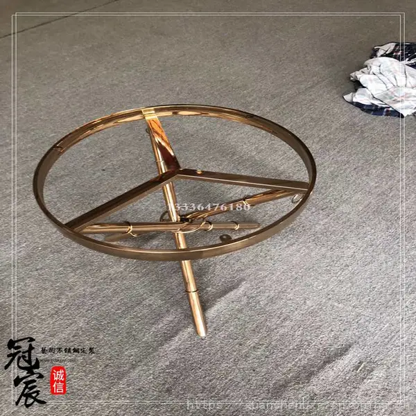 客厅茶几 不锈钢家具 不锈钢茶几脚 家俱加工 电镀茶几 佛山