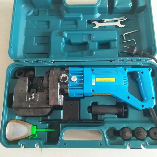 MHP-20电动冲孔机角钢角铁开孔钻头冲模槽钢打孔器工字钢冲眼机