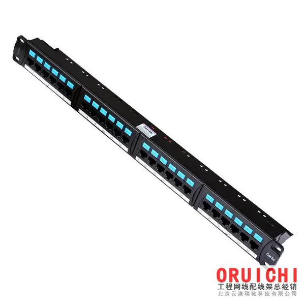 安普康黑色 AMC62024BK配线架总经销