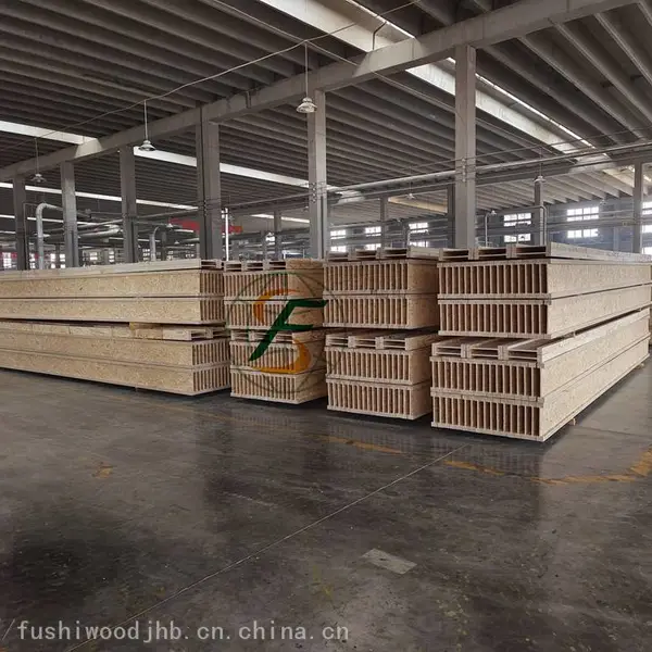 出口澳大利亚建筑用木托梁I JOIST 300 45x63x300, OSB支撑 长度可定制