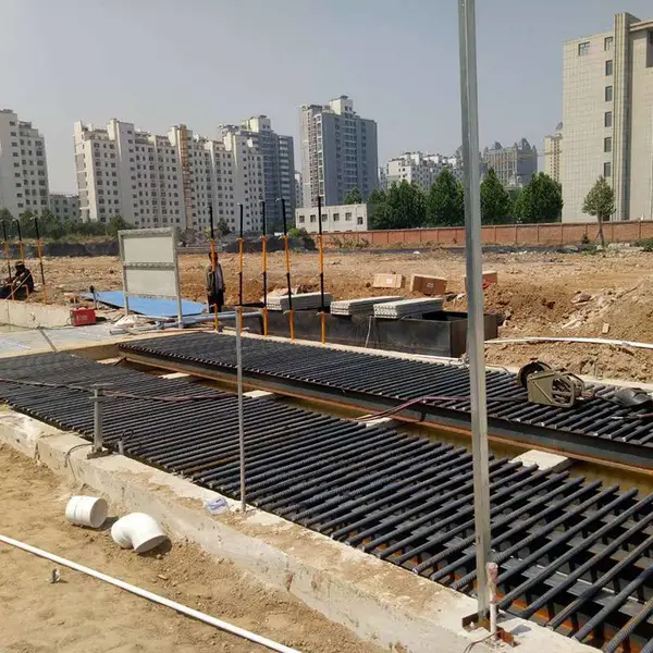 建筑工地漫水路洗车机系统全自动洗车台喷水系统防污地排冲洗平台