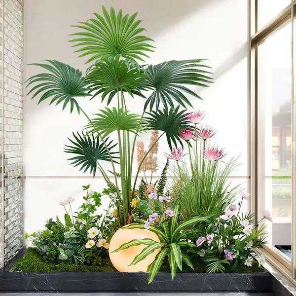 四川花艺软装公司花艺软装设计仿真植物花艺造型,花艺装饰布景成都厂家