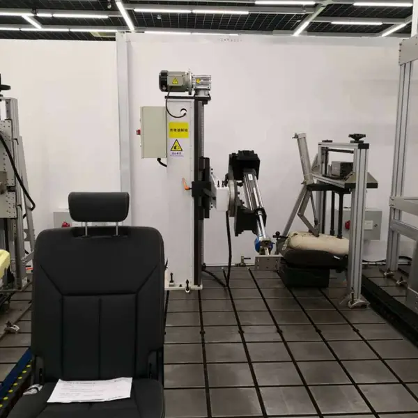 汽车座椅靠背座垫总成强度耐久试验台