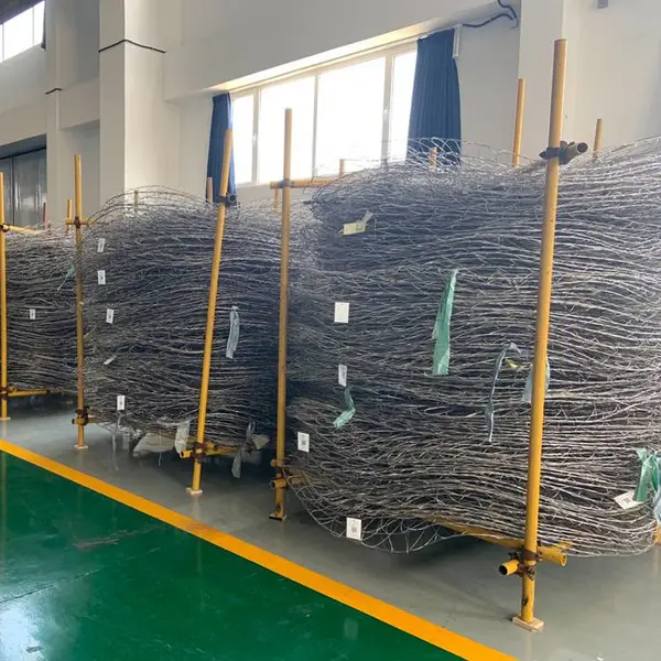 工程专用合金网兜 河道护底防汛物资 高承重吊装不锈钢丝网兜