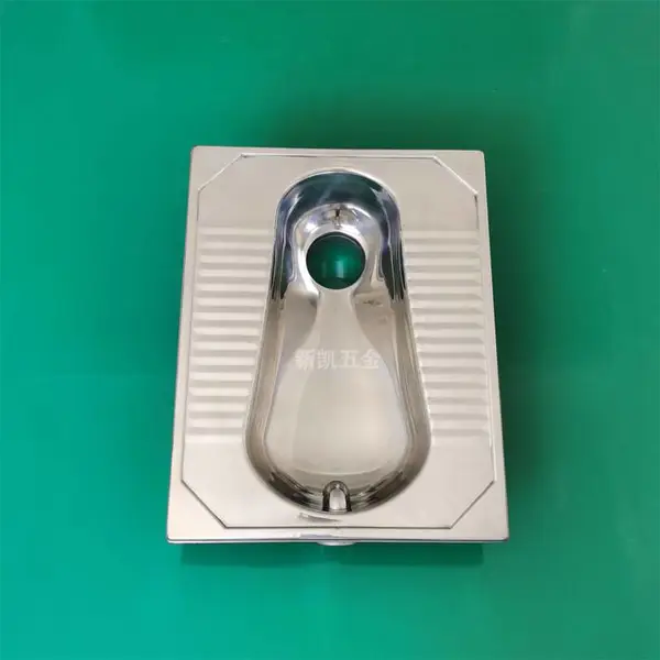 新凯XKD-811一体式不锈钢蹲便器特性优点