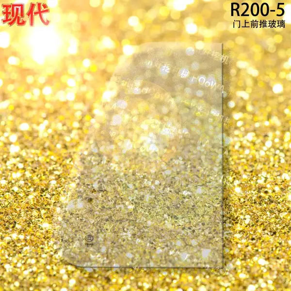 供应HYUNDAI现代200挖机R200-5付厂驾驶室门上推拉窗玻璃