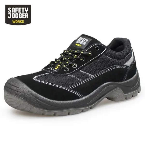 河北 Safety Jogger//鞍琸宜 GOBI-EH 010836 18KV安全鞋低帮黑色 防砸防刺穿电绝缘